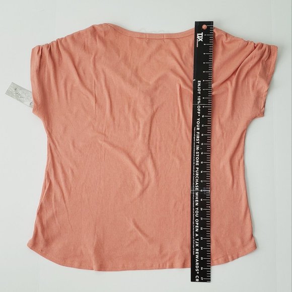 FRENCH LAUNDRY VINTAGE Henley Short Sleeve Top - Picture 11 of 11